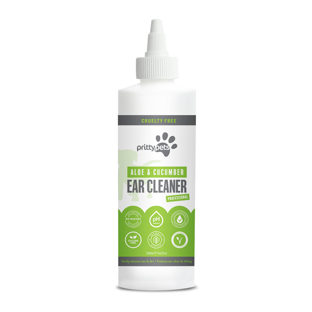 Pritty Pets Aloe & Cucumber Ear Cleaner 250ml