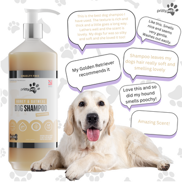 Pritty Pets Honey Oatmeal Dog Shampoo