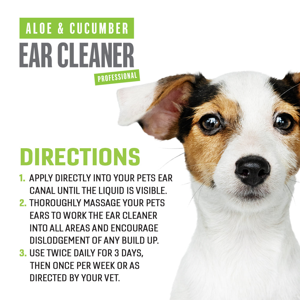 Pritty Pets Aloe Cucumber Ear Cleaner 250ml